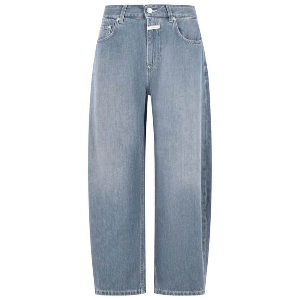 Closed 'Barrel Jazzie' Medium Grey Denim Jeans Women